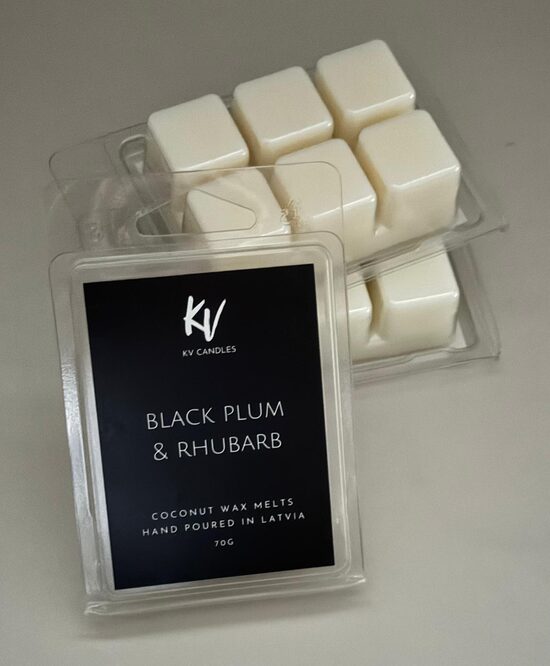 Wax Melts 'BLACK PLUM & RHUBARB"
